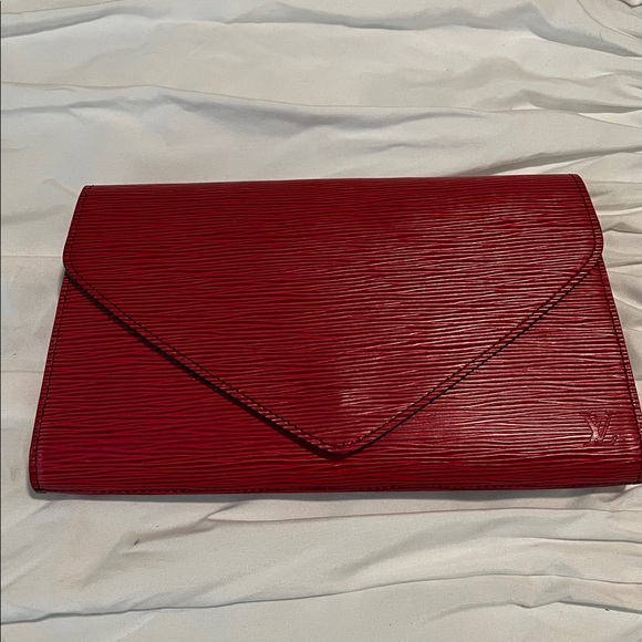 Elegant Red Clutch - Picture 1 of 11